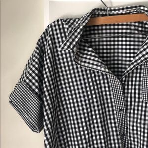 Madewell checkered shirt